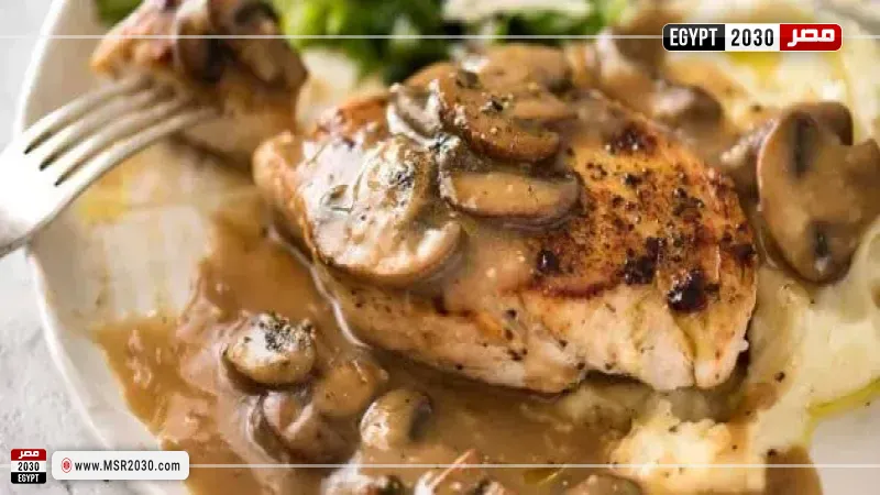 دجاج بصوص المشروم