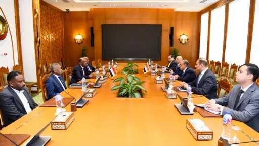 وزير الخارجية يبحث مع نظيره السوداني مستجدات الأوضاع في السودان وسبل دعم جهود التسوية الشاملة