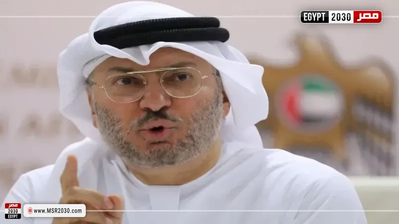 المستشار الدبلوماسي لرئيس الإمارات أنور قرقاش 