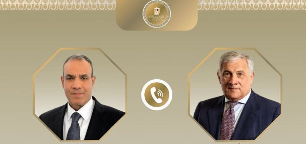 وزير الخارجية ونظيره الإيطالي