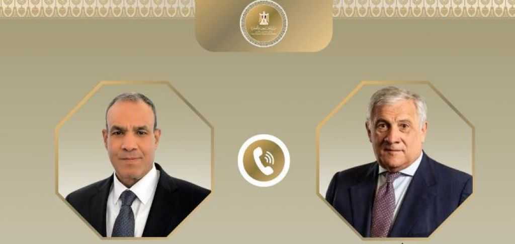 وزير الخارجية يبحث مع نظيره الإيطالي سبل تعزيز العلاقات الثنائية بين البلدين الصديقين