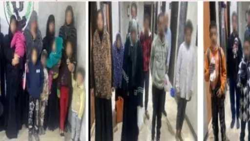 ضبط 15 شخصا استغلوا 21 طفل فى التسول بشوارع القاهرة