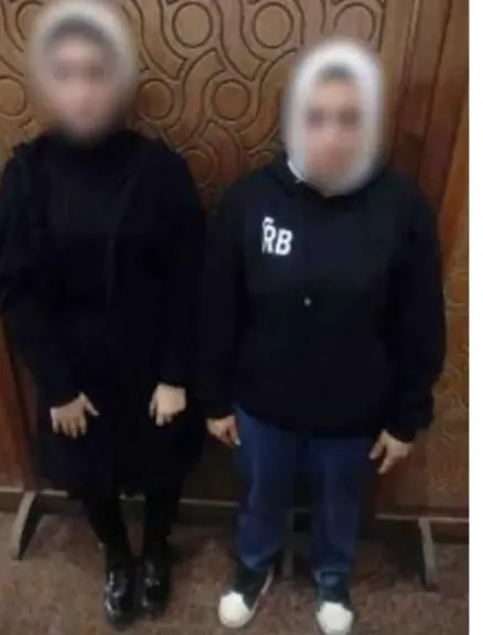 المقبوض عليهن