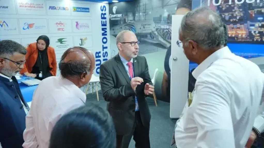 أكاديمية مصر للطيران تشارك في معرض Wings India Airshow 2026