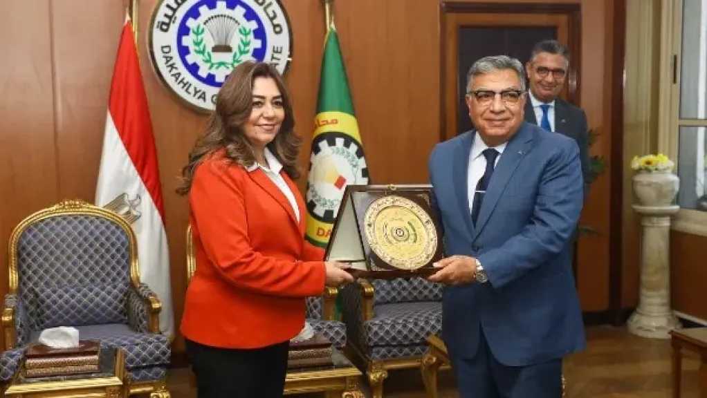 وزيرة التنمية المحلية تصل الدقهلية لافتتاح وتفقد مشروعات خدمية