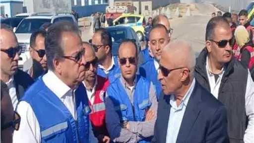 تفاصيل تفقد وزير الصحة استعدادات مستشفى العريش لاستقبال الفلسطينيين بعد فتح معبر رفح