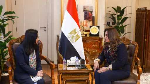 وزيرة التنمية المحلية تبحث مع ممثلة برنامج الأمم المتحدة الإنمائي ملفات التعاون المشتركة
