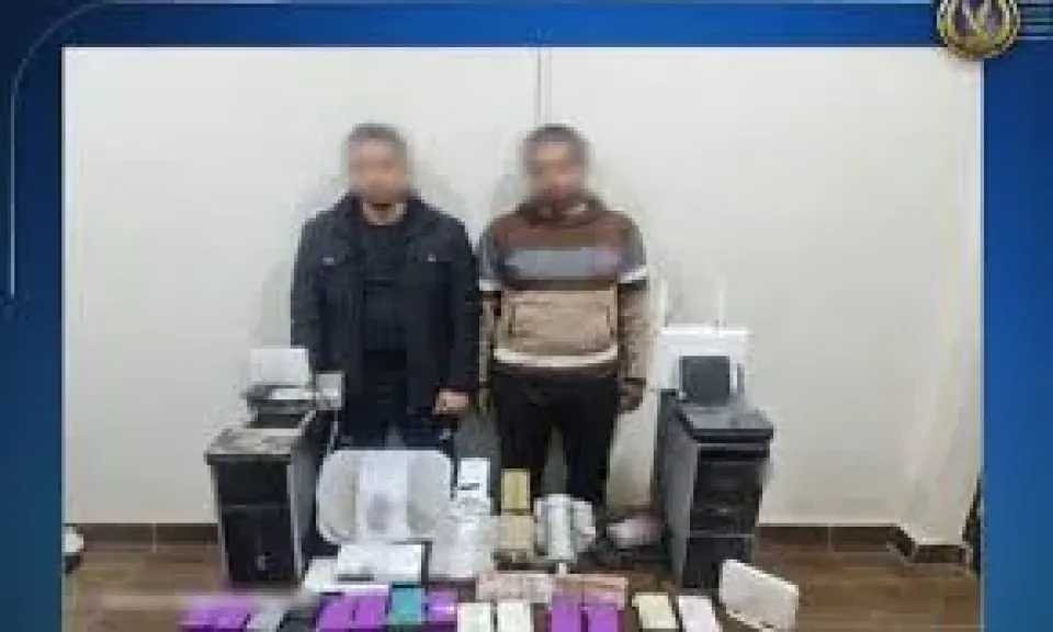 ضبط شخصين بالسويس لإدارة شبكة بث تلفزيوني بدون ترخيص