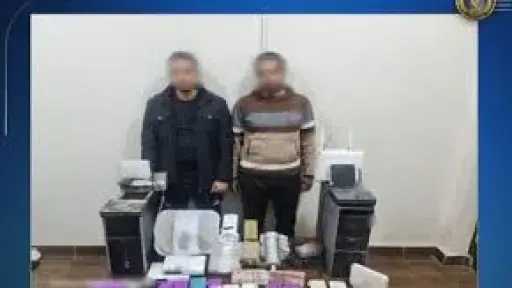 ضبط شخصين بالسويس لإدارة شبكة بث تلفزيوني بدون ترخيص
