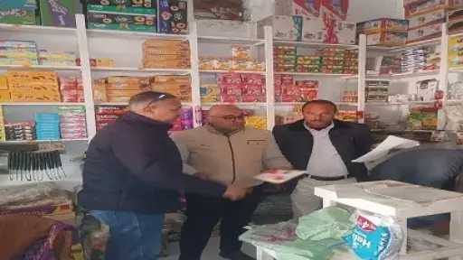 تموين المنيا: تحرير 348 مخالفة خلال حملات رقابية وضبط كميات من السلع مجهولة المصدر