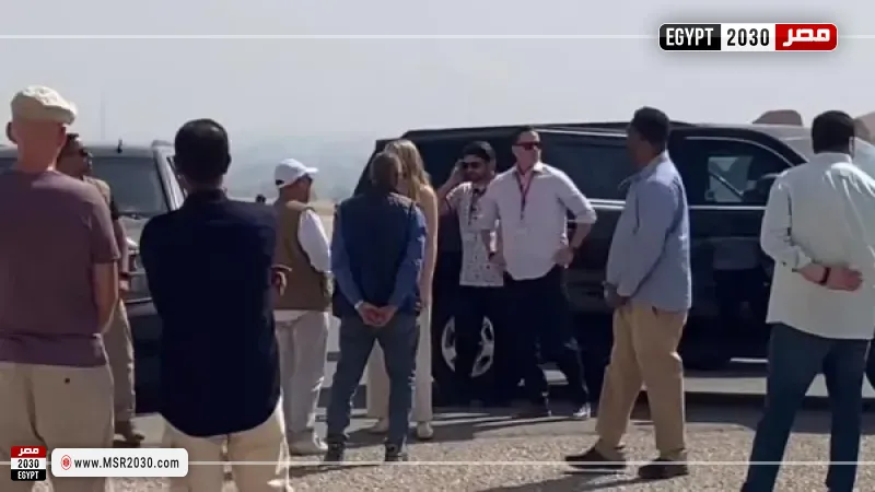 ابنة ترامب تزور معبد حتشبسوت بـ الأقصر