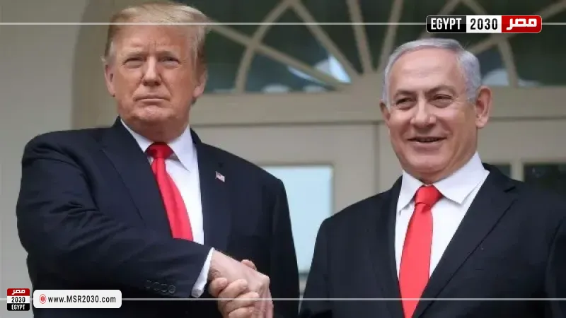 نتنياهو وترامب 