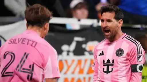 تعادل إيجابي لإنتر ميامي أمام برشلونة وميسي يواصل التألق في التحضيرات