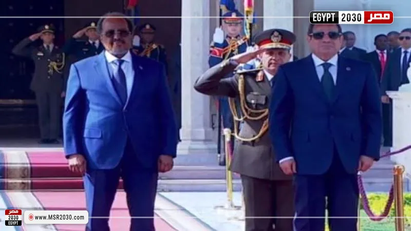 السيسي ونظيره الصومالي