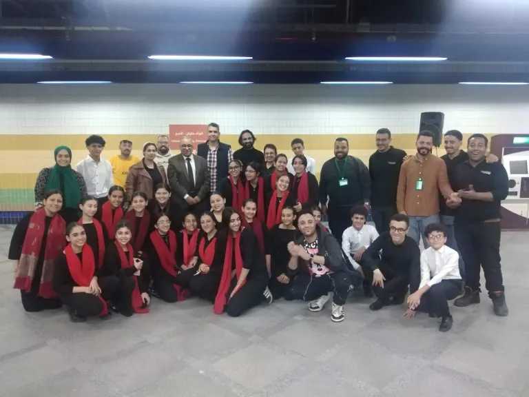 بالفن والموسيقى.. مترو القاهرة يحتفل بقدوم شهر رمضان