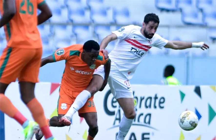 الزمالك يخسر أمام زيسكو يونايتد بهدف نظيف في الكونفدرالية