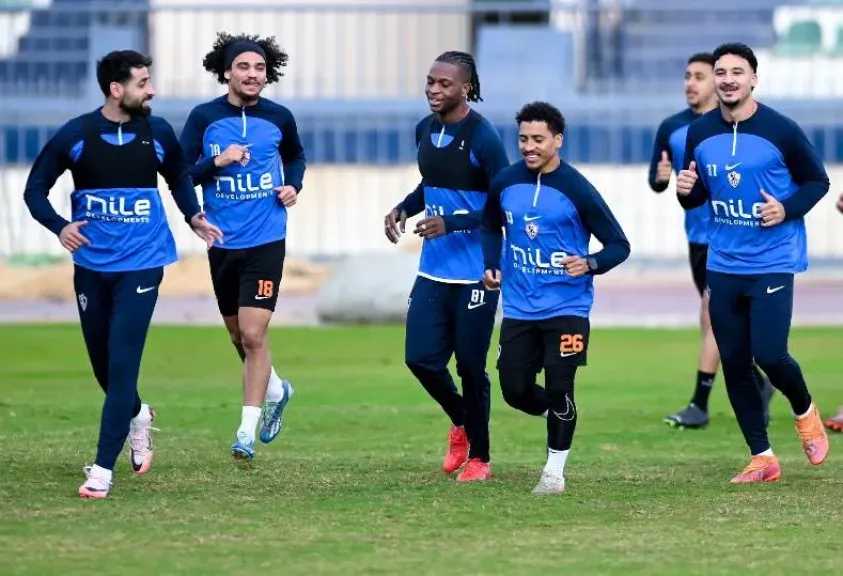 الزمالك راحة من التدريبات اليوم بعد العودة من زامبيا