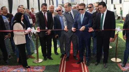 محافظ المنوفية يفتتح معرض ”أهلا رمضان” بحي شرق شبين الكوم