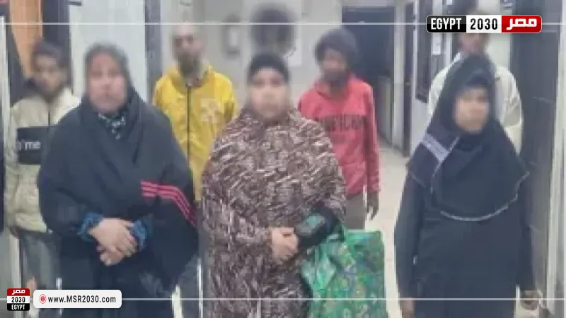 المتهمين بأعمال التسول