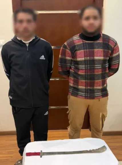 ضبط طرفي مشاجرة بسلاح أبيض أسفل كوبرى بالبحيرة بعد تداول فيديو