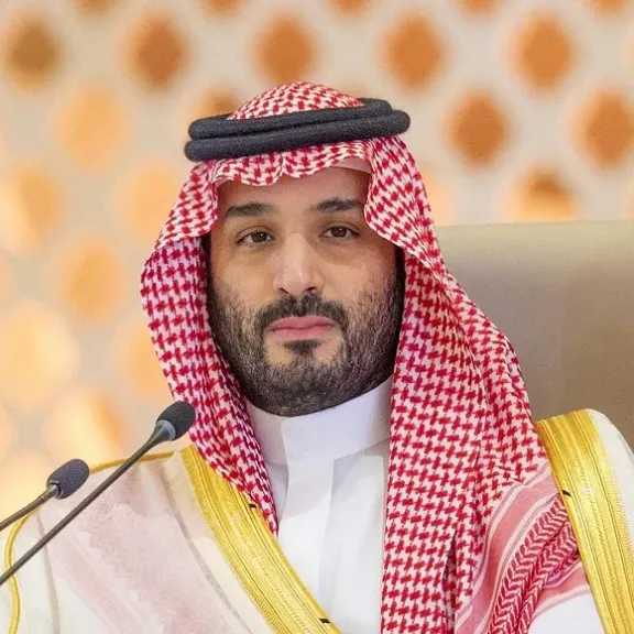 ولي العهد السعودي يستقبل الأمير ويليام في الدرعية