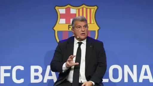 لابورتا: انتخابات برشلونة يوم تاريخي.. وفليك واللاعبون يصوتون بعد المباراة