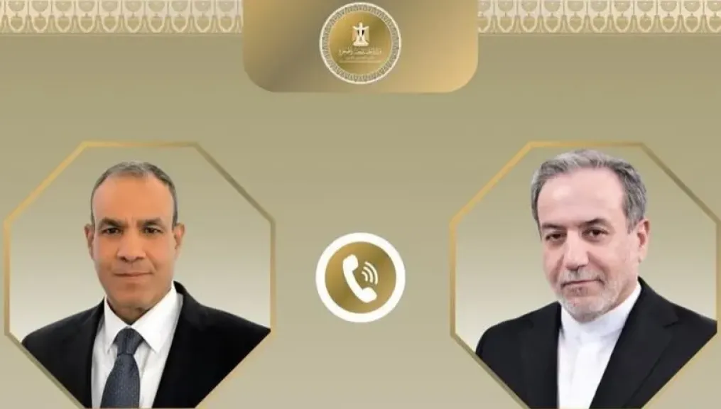 وزير الخارجية المصري ونظيره الإيراني