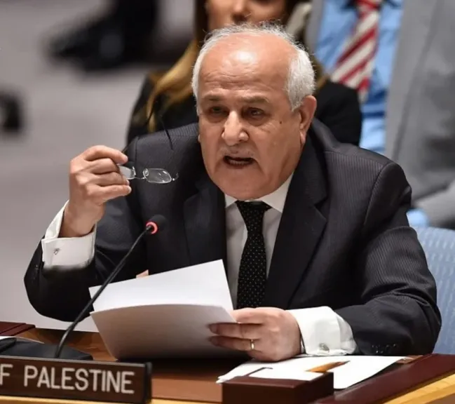 مندوب فلسطين بالأمم المتحدة