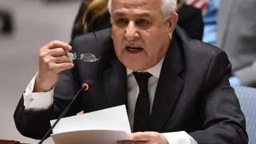 مندوب فلسطين بالأمم المتحدة يوجه 3 رسائل حول سياسات الاحتلال غير القانونية