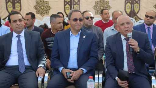 محافظ قنا يضع حجر الأساس لكمباوند لايف سيتي بمدينة قنا الجديدة