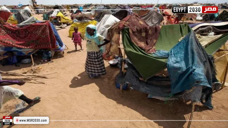 لجنة سودانية: مصرع طفل وتضرر 1500 أسرة إثر حريق بمخيم نازحين