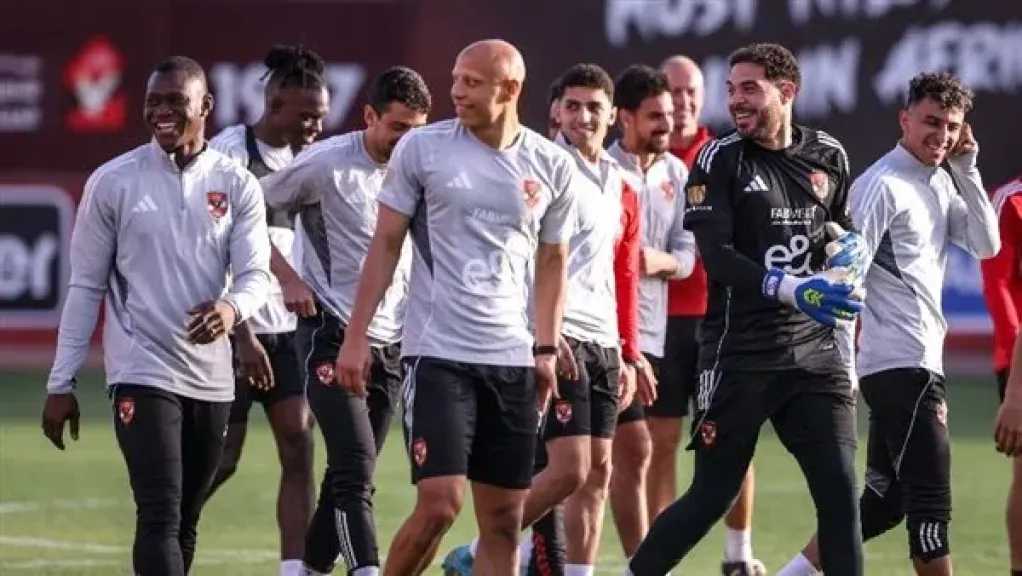 الأهلي يختتم استعداداته لمواجهة الإسماعيلي في الدوري الممتاز