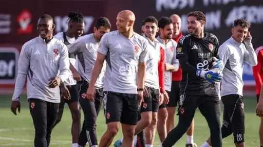 الأهلي يختتم استعداداته لمواجهة الإسماعيلي في الدوري الممتاز