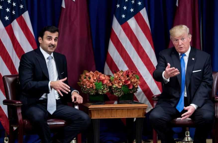 الرئيس الأمريكي وأمير قطر يبحثان تطورات المنطقة وجهود خفض التصعيد