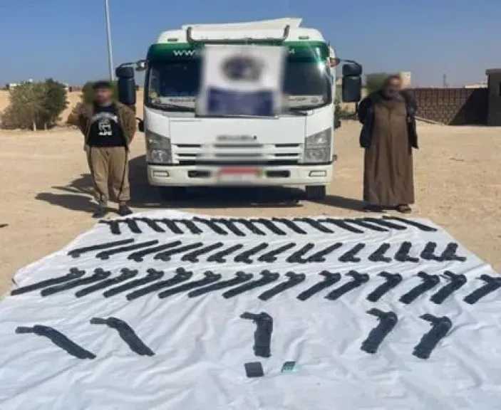 ضبط 207 قطعة سلاح ناري بحوزة عناصر إجرامية خطيرة بقيمة 20 مليون جنيه