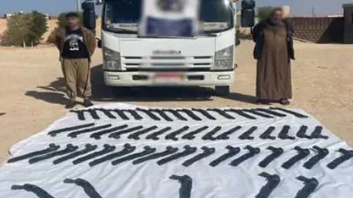 ضبط 207 قطعة سلاح ناري بحوزة عناصر إجرامية خطيرة بقيمة 20 مليون جنيه