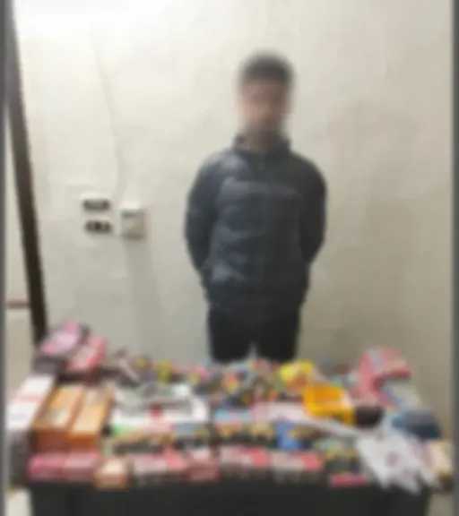ضبط 3100 قطعة ألعاب النارية فى الإسكندرية