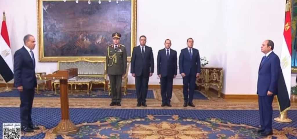 شاهد.. مراسم أداء الوزراء الجدد اليمين الدستورية أمام الرئيس السيسي