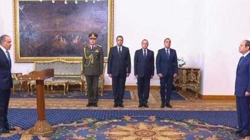 شاهد.. مراسم أداء الوزراء الجدد اليمين الدستورية أمام الرئيس السيسي