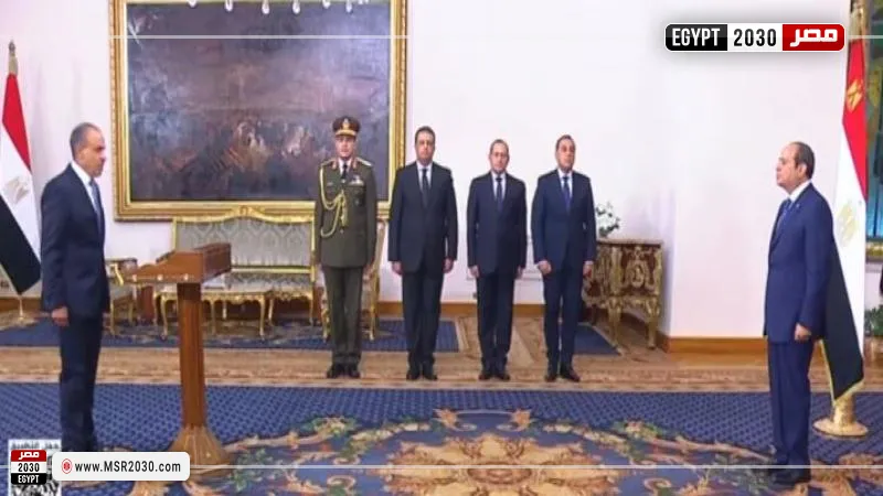 الوزراء الجدد يؤدون اليمين الدستورية أمام الرئيس السيسي