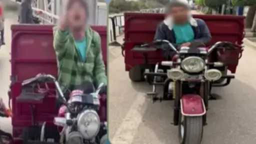 ضبط قائد تروسيكل بالقليوبية يسير عكس الاتجاه ويهدد مواطن