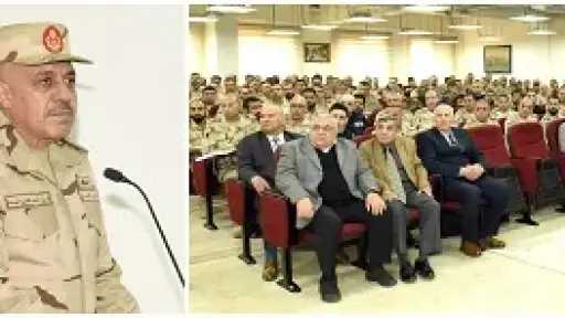 الفريق أحمد خليفة يتفقد الأكاديمية العسكرية للدراسات العليا والاستراتيجية