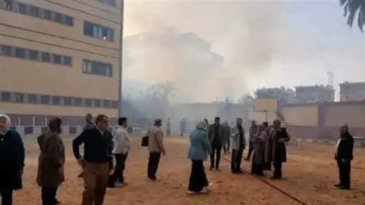 السيطرة على حريق داخل مدرسة خاصة بدمنهور دون إصابات