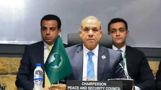 وزير الخارجية يترأس جلسة مشاورات مجلس السلم والأمن غير الرسمية حول السودان