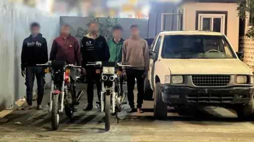 ضبط تشكيل عصابي لسرقة الدراجات النارية باستخدام سيارة ربع نقل في الغربية
