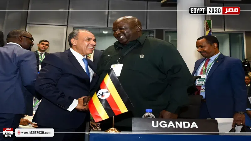 وزير الخارجية ونظيره الأوغندي