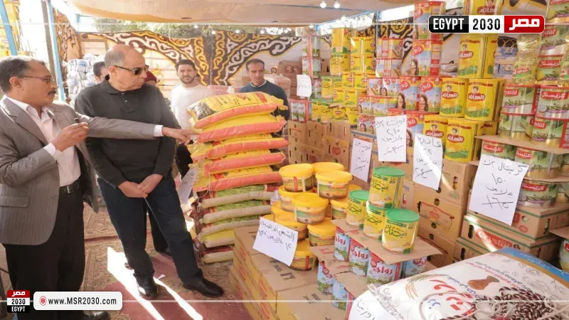 جانب من جولة محافظ المنيا