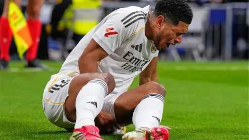 إصابة بيلينجهام تُربك حسابات ريال مدريد قبل موقعة دوري الأبطال