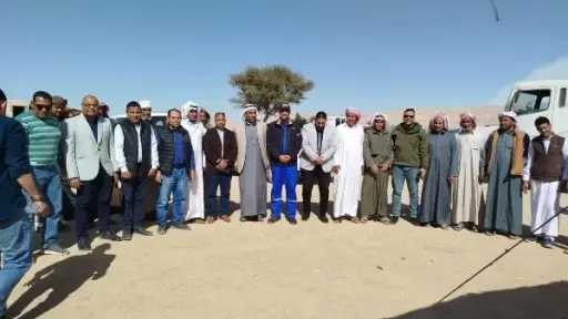 بحوث الصحراء يدعم أهالي تجمع الباغة بمشروعات للإنتاج الحيواني والداجني بجنوب سيناء