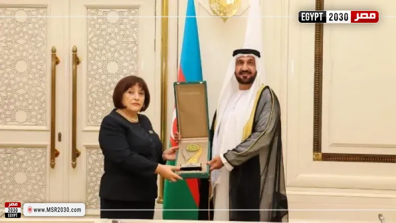 اليماحي ورئيس الجمعية الوطنية بجمهورية أذربيجان